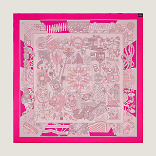 De l'Ombrelle aux Duels double face scarf 90 | Hermès Singapore